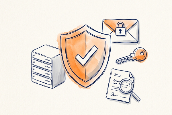 DMARC record example: tags, policies and p=reject rollout