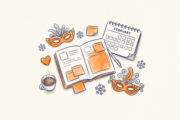 February Newsletter Ideas: 25 Topics Beyond Valentine's