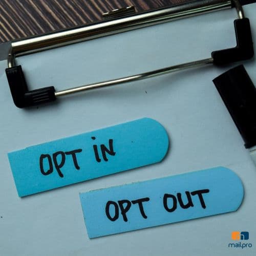 Opt-in Email Message