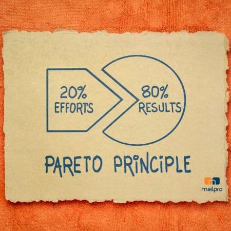 Email List Segmentation Using the Pareto Principle