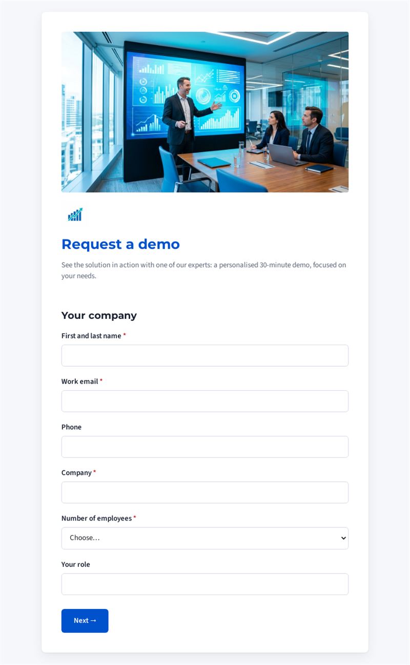 Request a demo