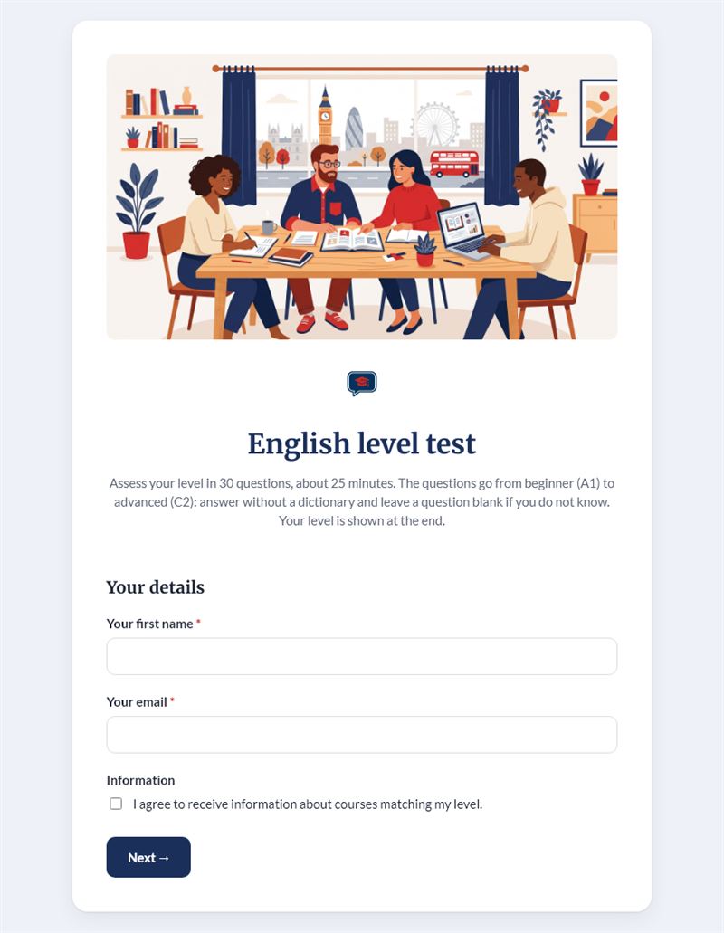 English level test