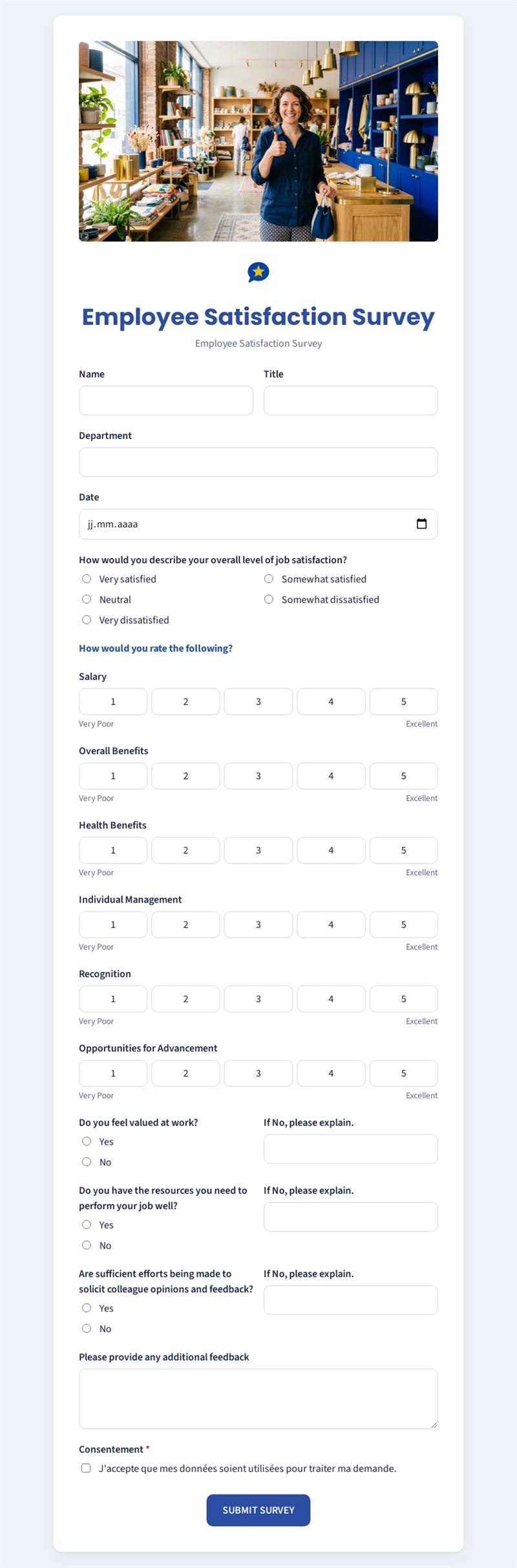 Employee Satisfaction Survey