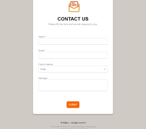Contact and Inquiry Form 02