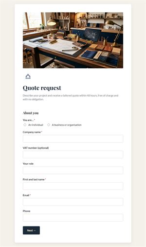 Quote request