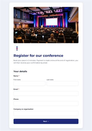 Register for our conference