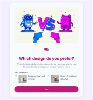 Which design do you prefer?