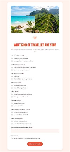 What kind of traveller are you?