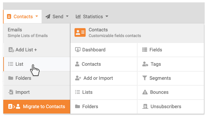 How to find your Contacts