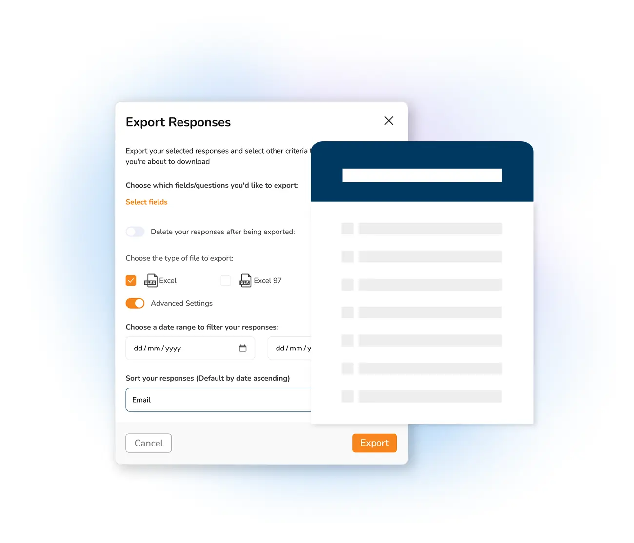 Export Form Responses