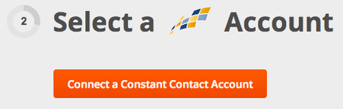 Setup Constant Contact 2