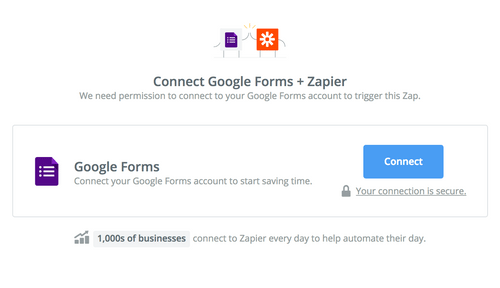 Setup Google Forms 2
