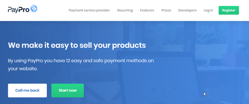 Setup PayPro 2