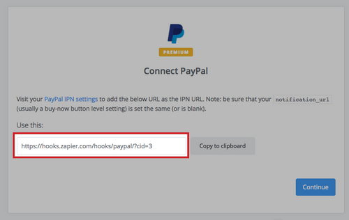 Setup Paypal 2