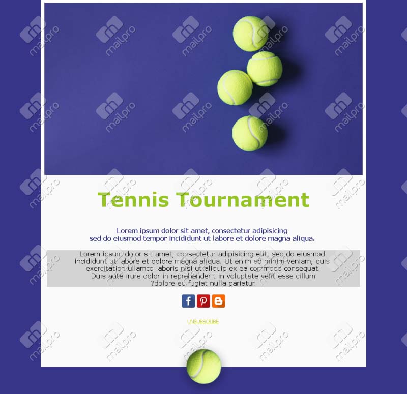 Exciting Tennis Match Templates
