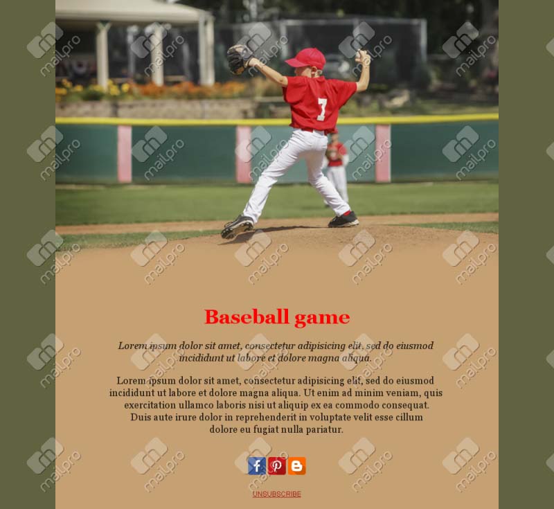 Vibrant Baseball Fan Templates