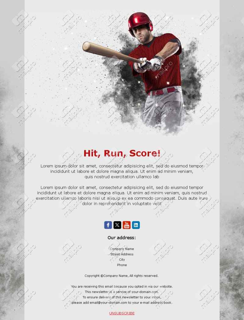 Vibrant Baseball Fan Templates