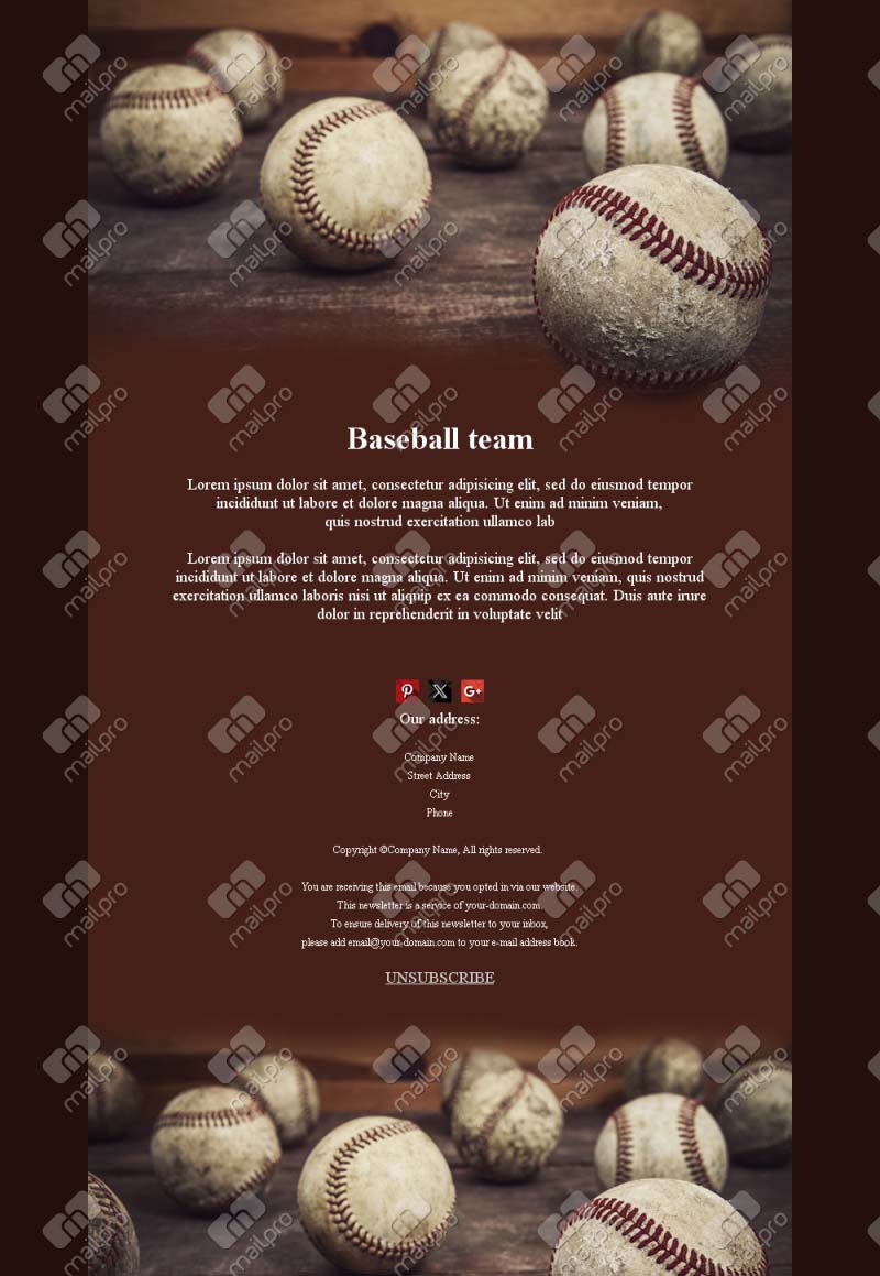 Vibrant Baseball Fan Templates