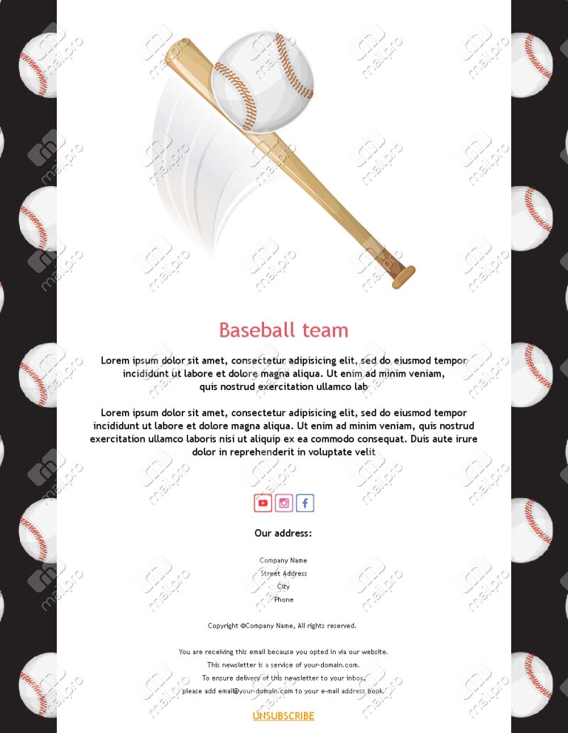 Vibrant Baseball Fan Templates