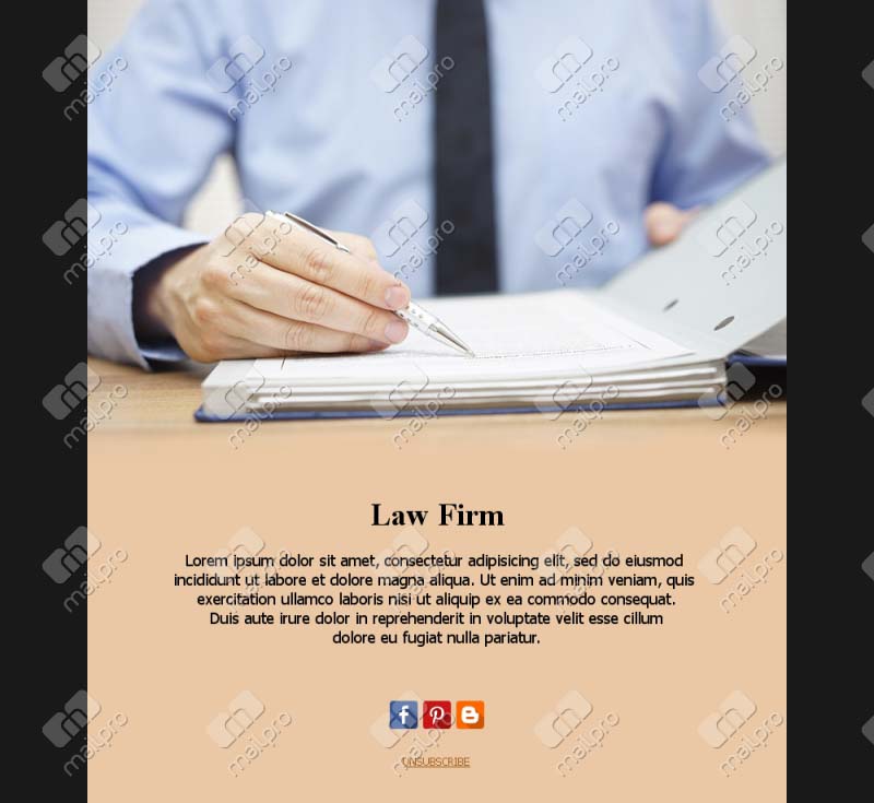Professional Law Firm Templates