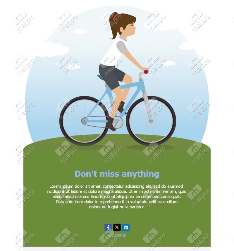 Adventurous Bike Trail Templates