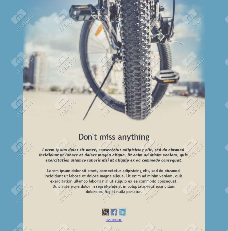 Adventurous Bike Trail Templates