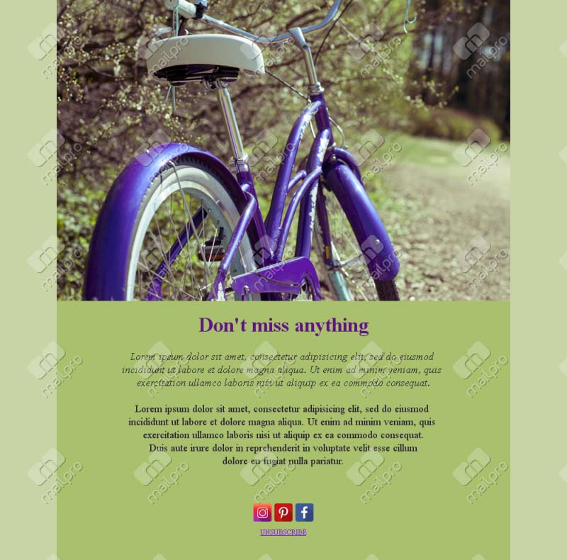 Adventurous Bike Trail Templates