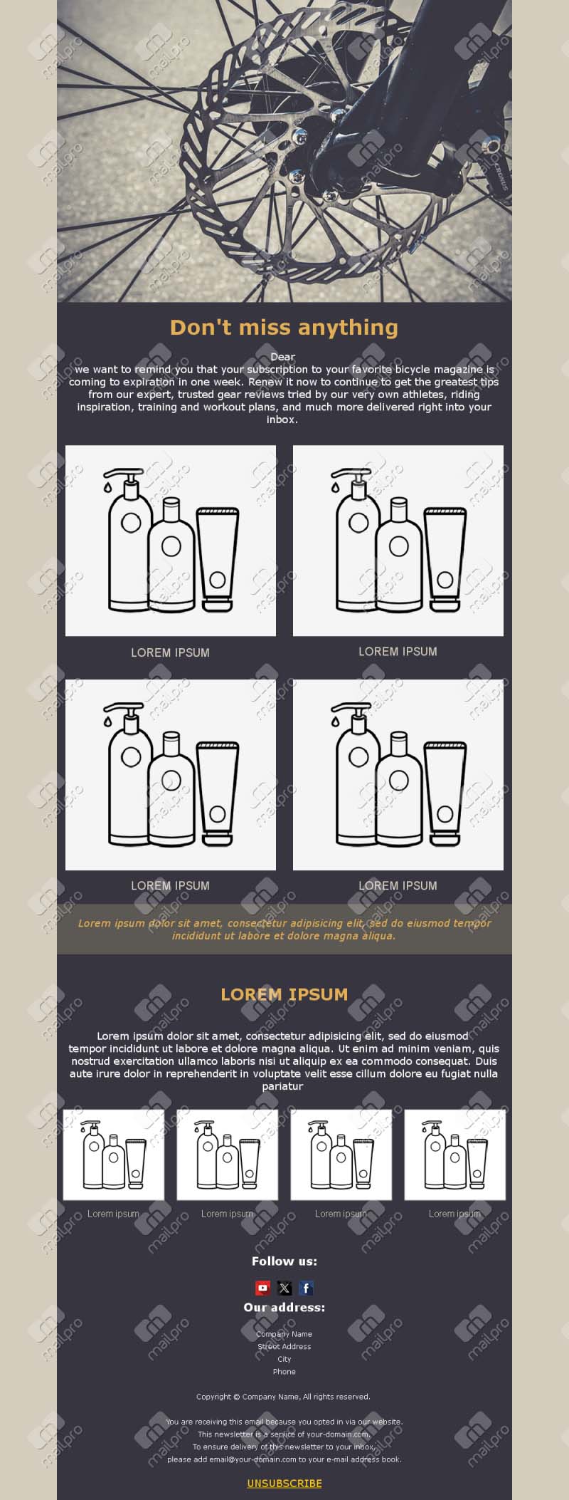 Thrilling Bike Adventure Templates
