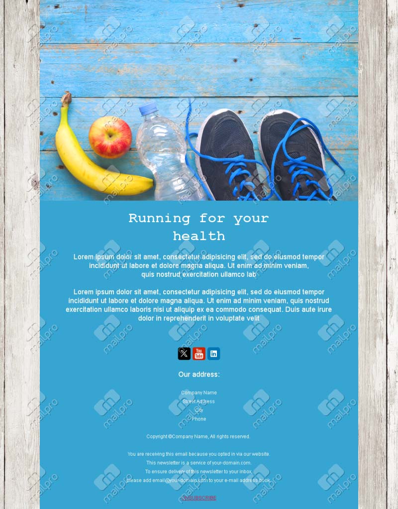 Energizing Running Event Templates