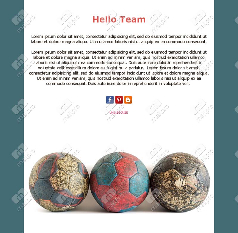 Handball Fan Emails