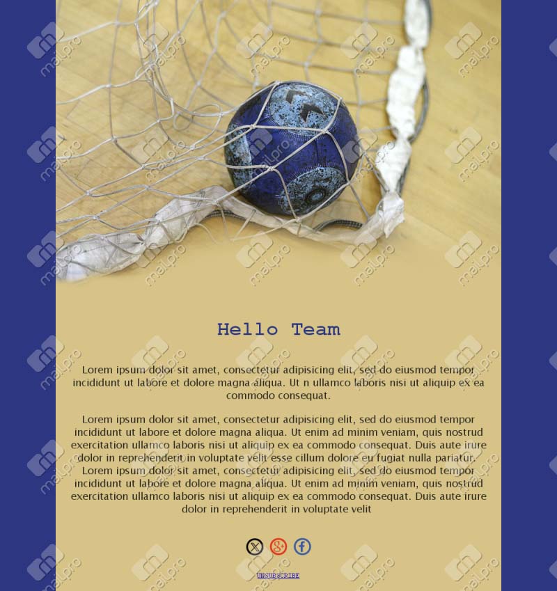 Match Day Handball