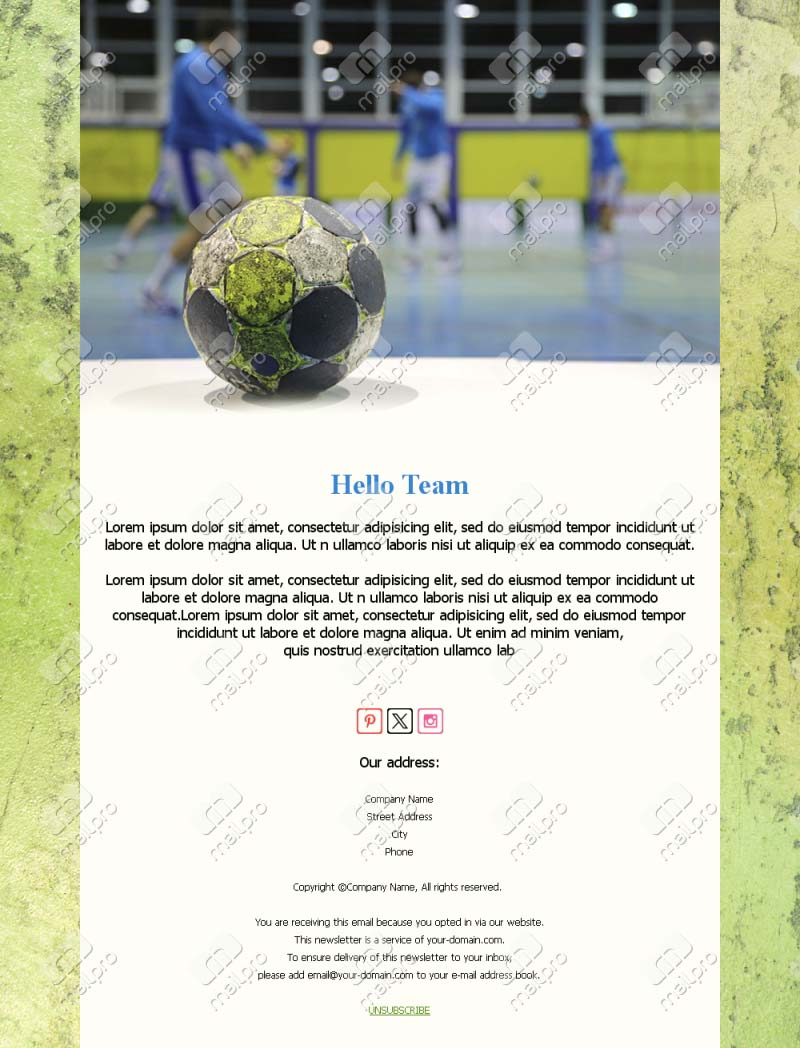 Handball Action
