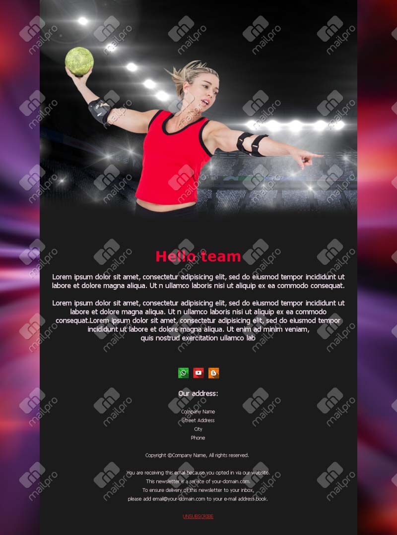 Handball Action
