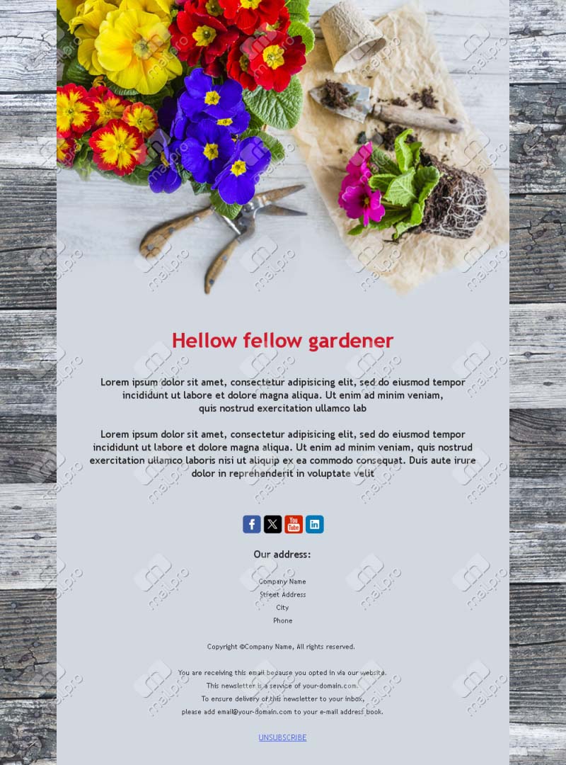 Planting Inspiration Emails