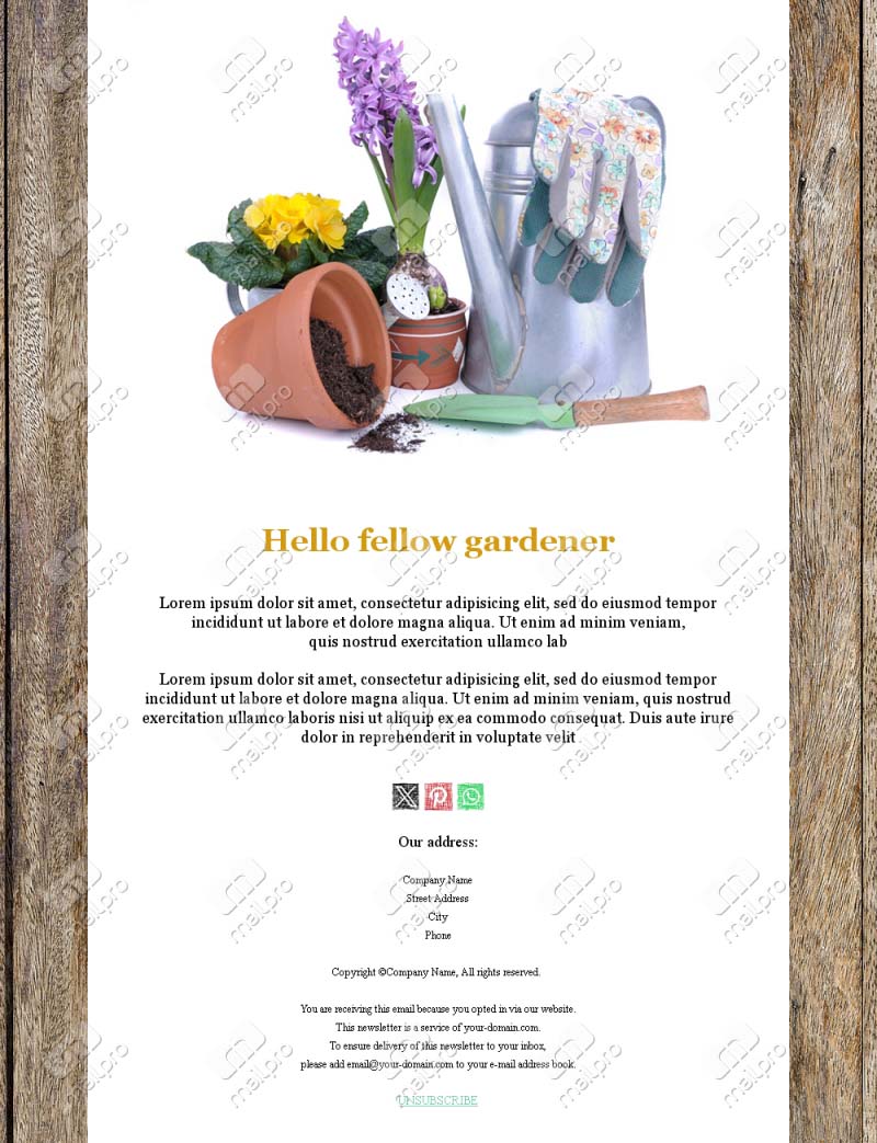 Green Thumb Emails