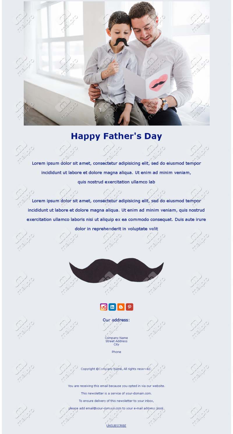 Fathers Day Template