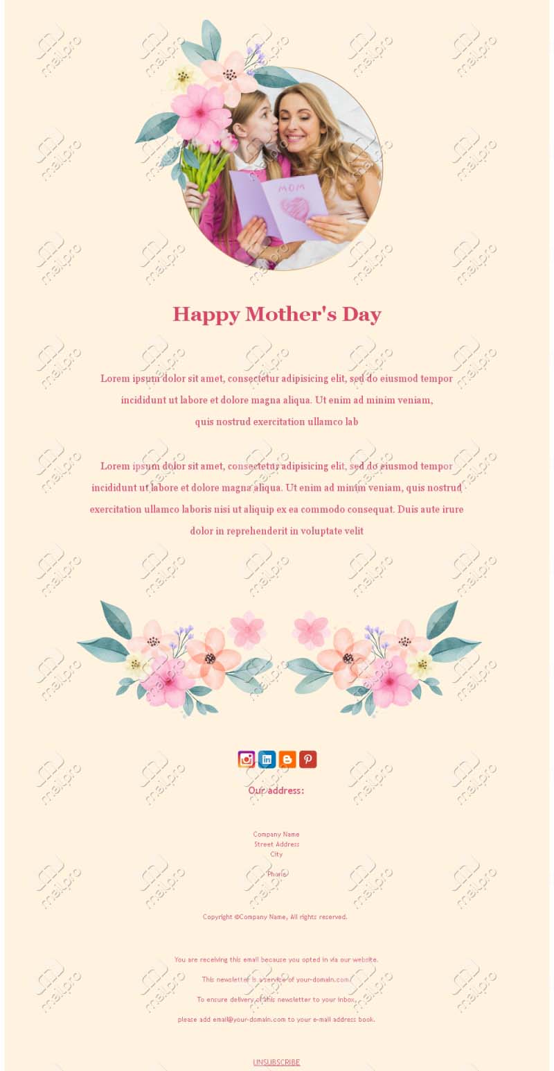 Mother’s Day Greetings