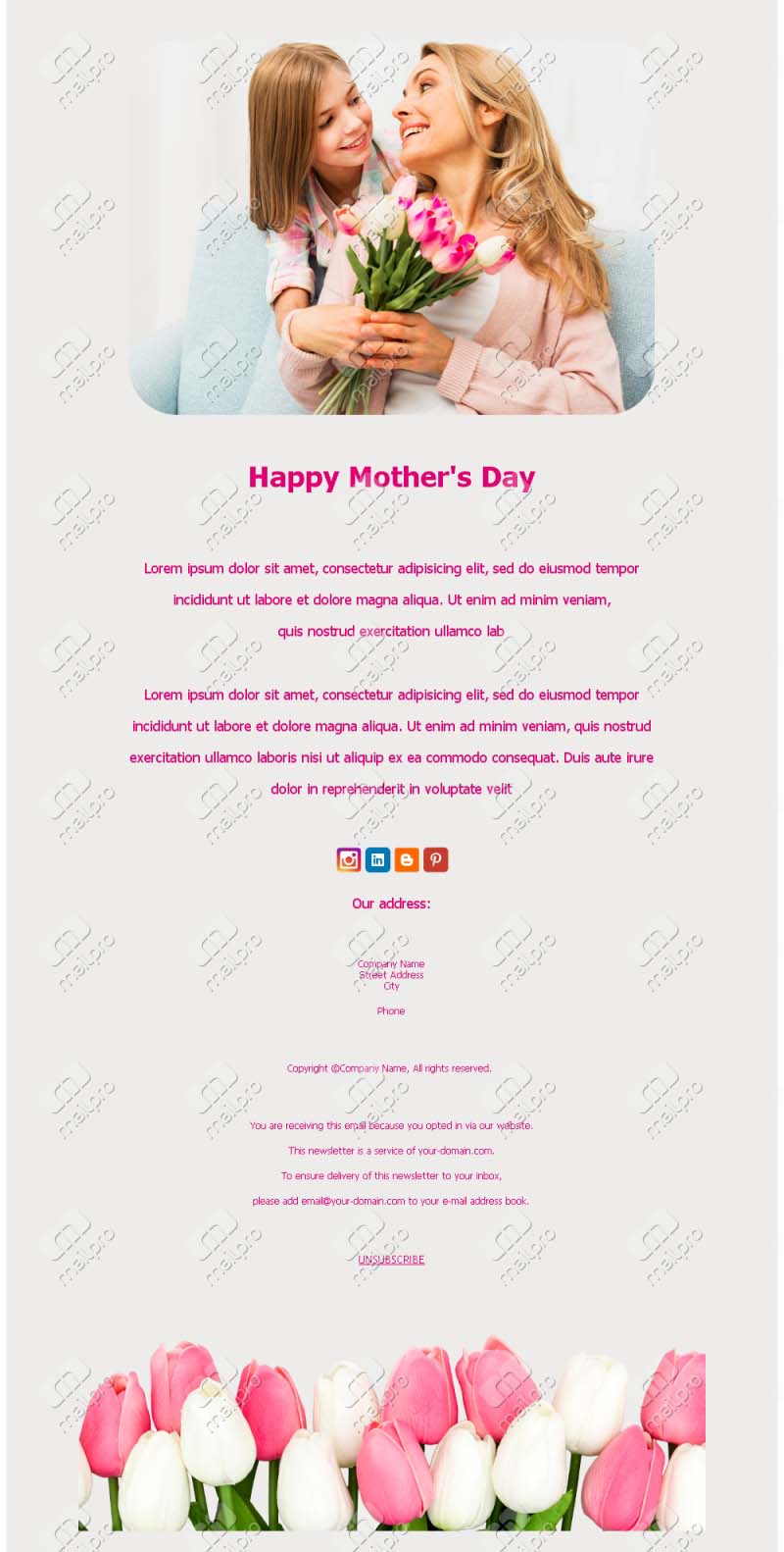 Mother’s Day Greetings