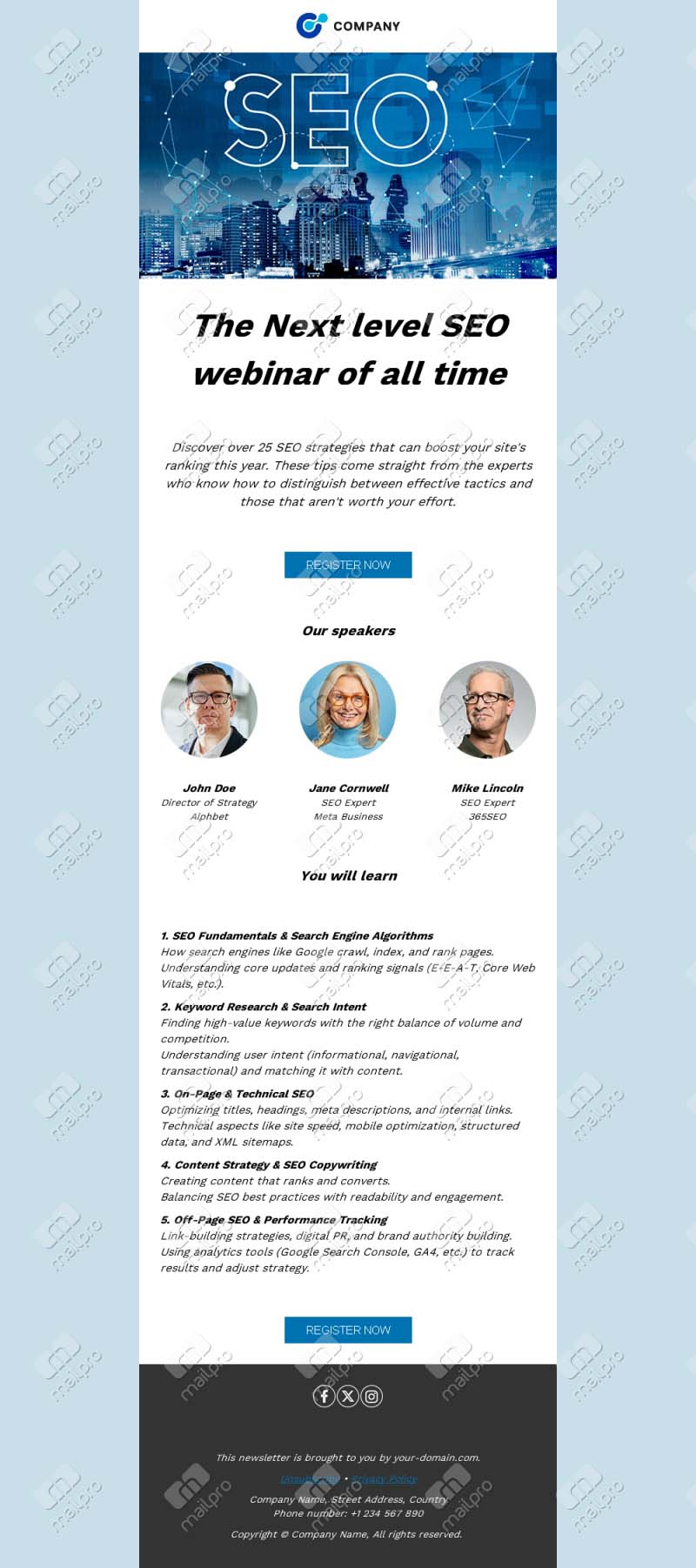 Event Invitation Email Templates