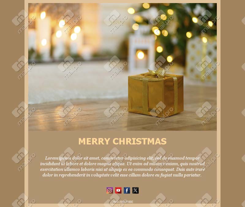 Festive Email Templates