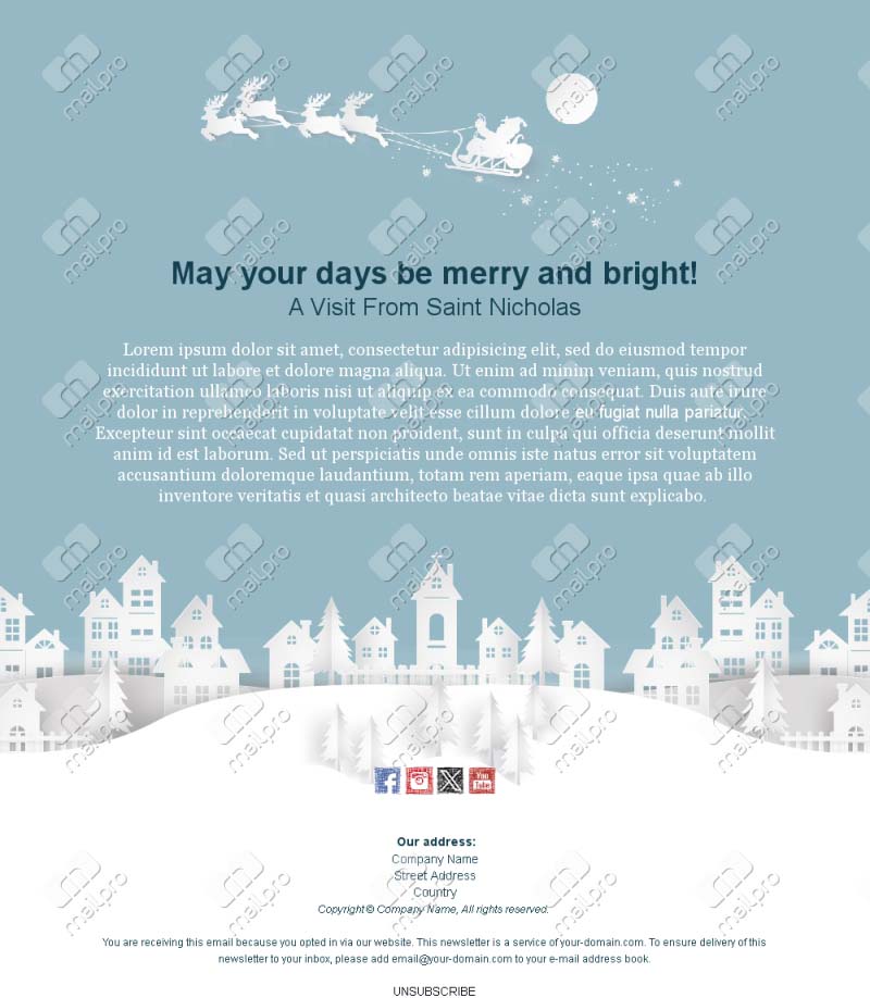 Joyful Holiday Email