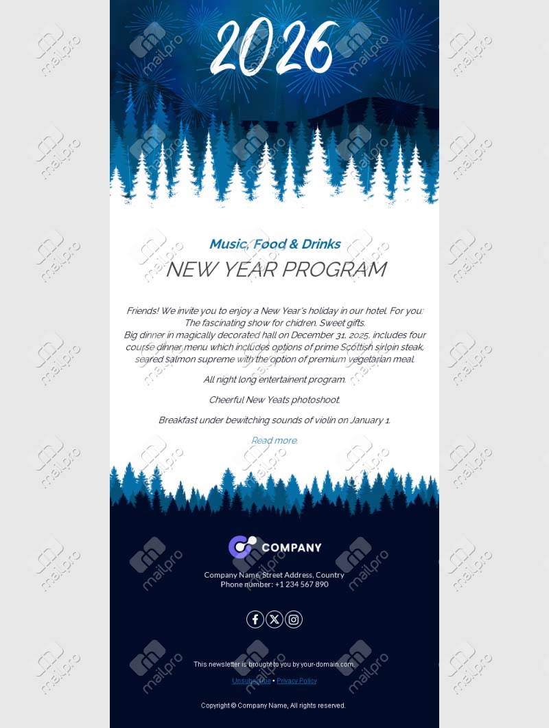 New Year Success Email