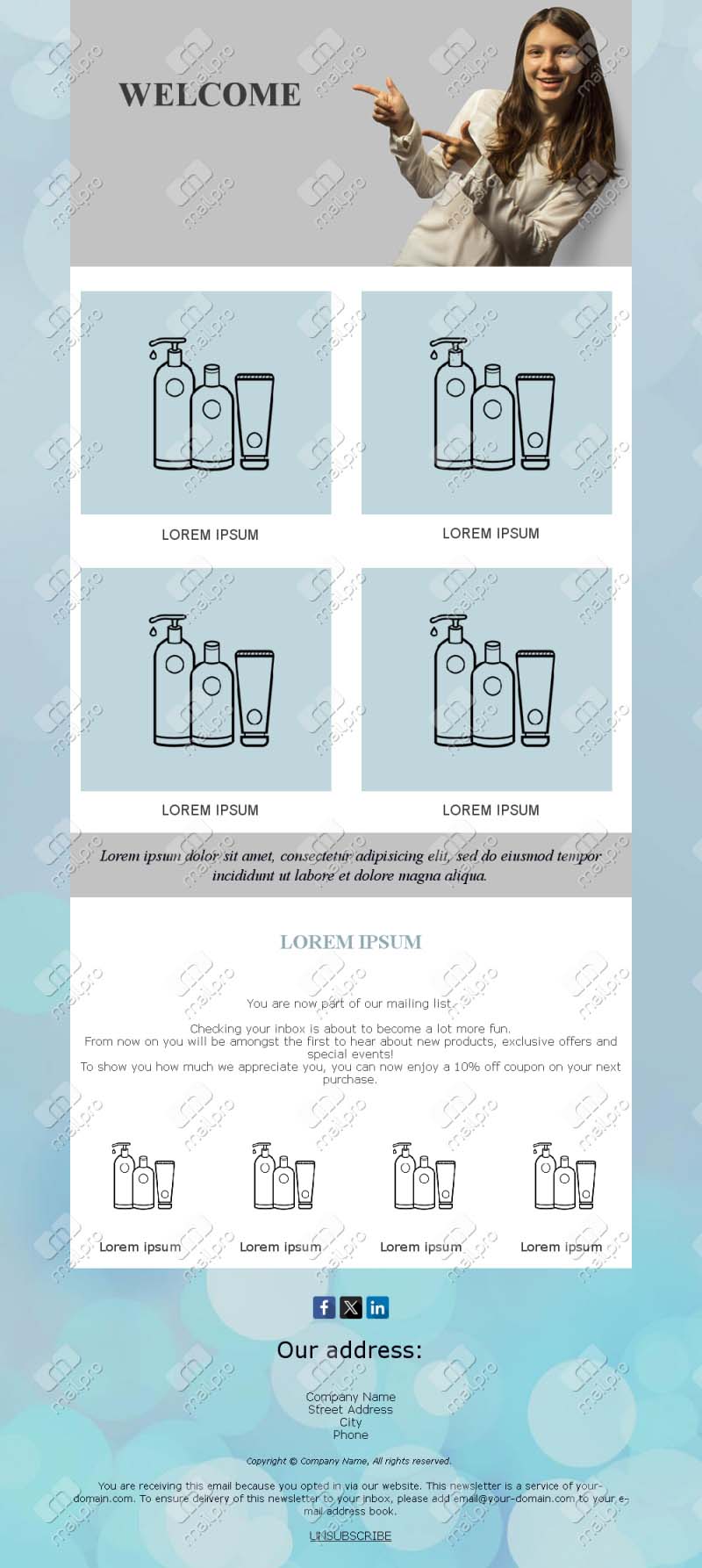 Welcome Email Templates Pack