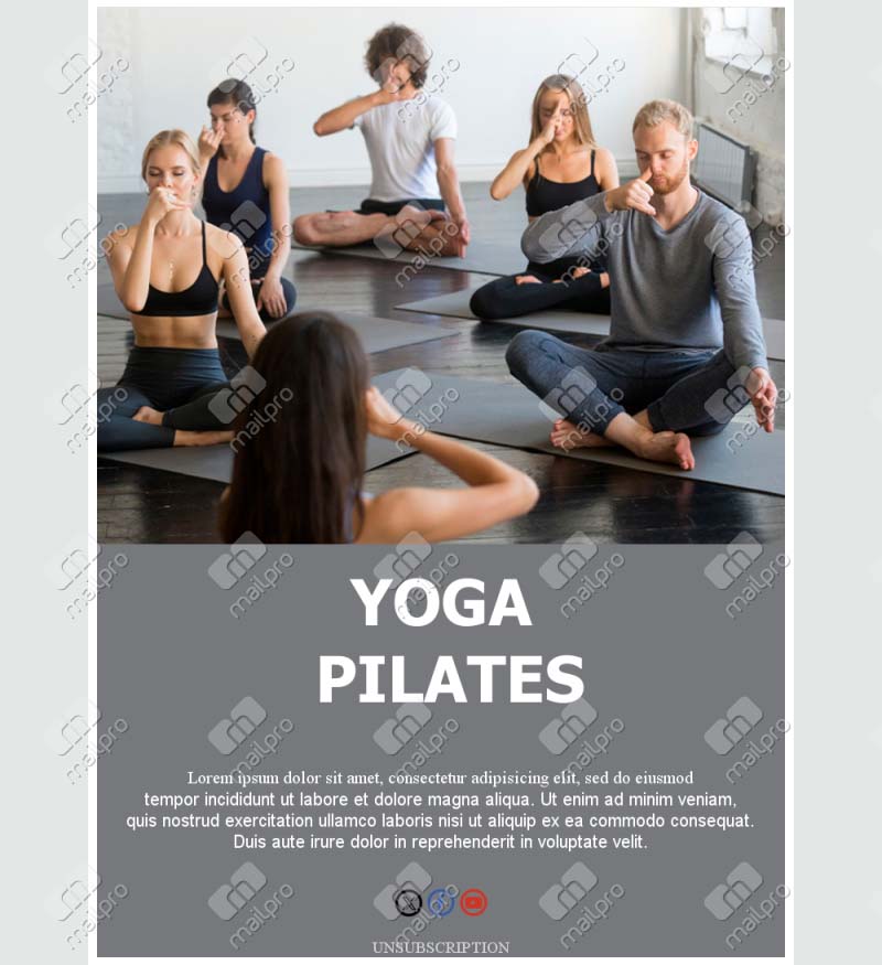 Yoga & Pilates Email Tips
