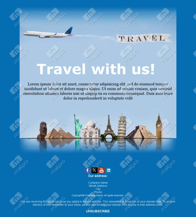 Destination Email Templates