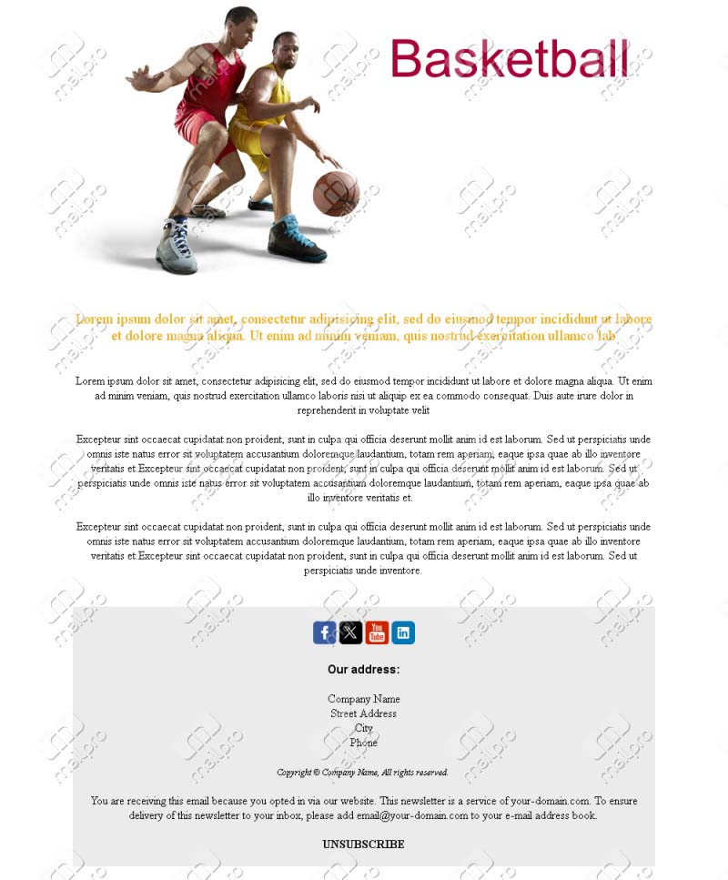 Fast Break Email Alerts