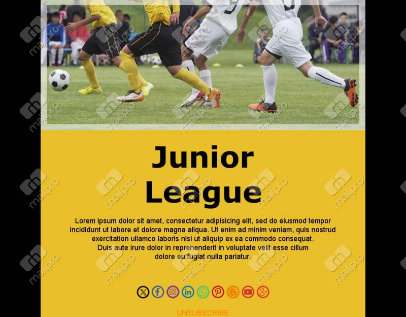 Football Newsletters Emails