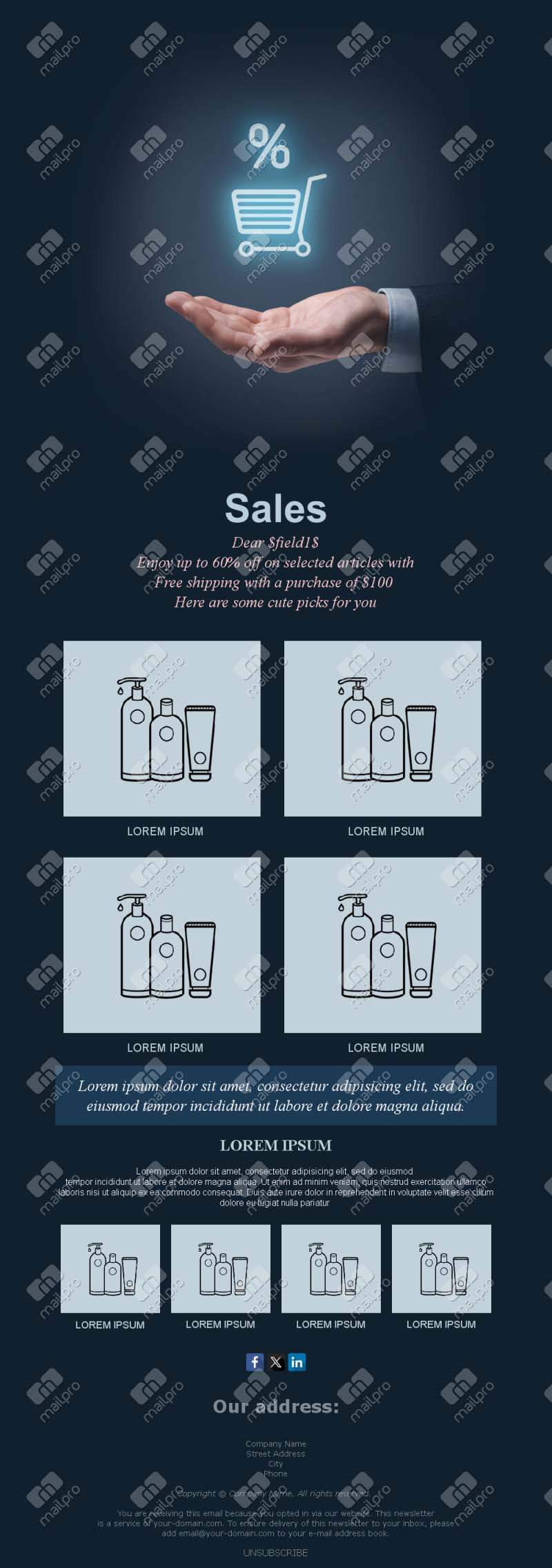 Product Promotion Emails