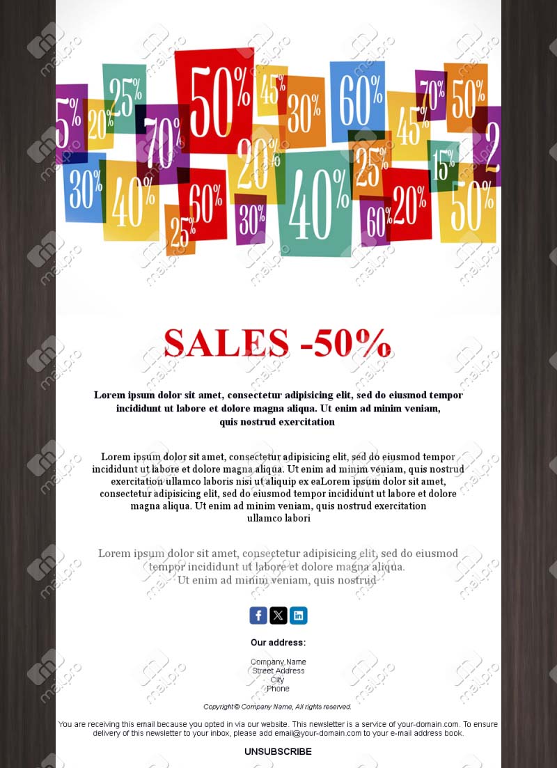 Discount Email Alerts