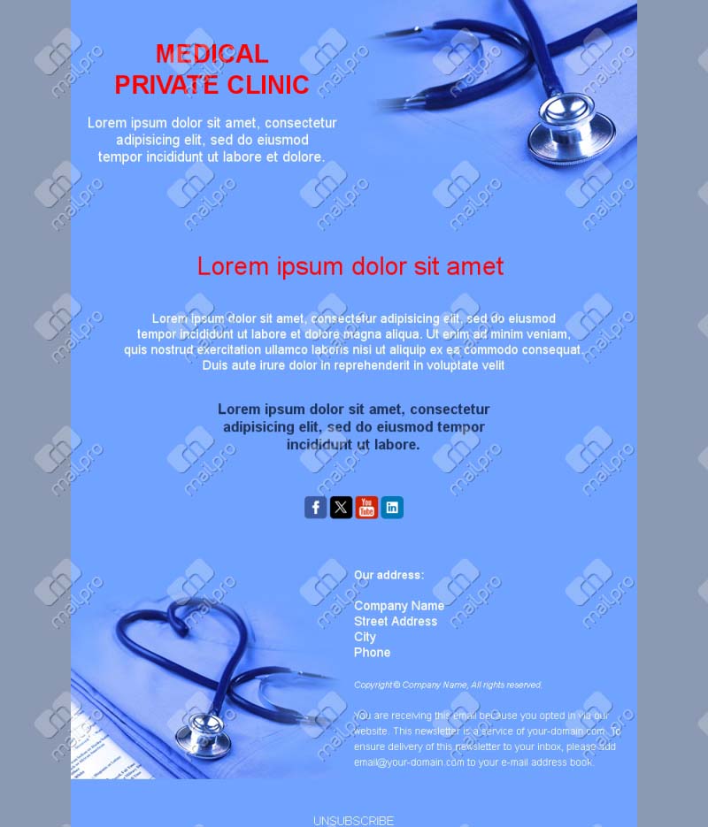 Clinic Announcement Emails